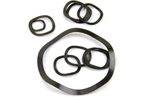 Wave Crinkle Spring Washers, 10/20PCS M6 M8 M12 M16 M20 M41 Stainless Steel Wave/Wavey/Crinkle Washers Spring Washers(10Pcs M