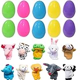 10Pcs Finger Puppets Filled Bright Colorful 2.5