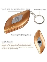 oneisall   Herramienta de reparación de limpiaparabrisas universal para coche, reacondicionador de limpiaparabrisas, kit de reparación duradero con llavero, Dorado