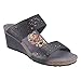 Aetrex Women's Danika Laser Cut Slide Wedge Sandal