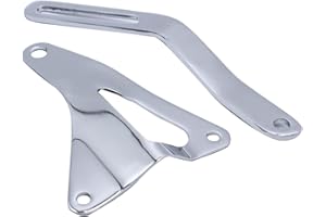 TAKPART Chrome Alternator Bracket Kit Compatible for Ford 289 302 SBF Mustang
