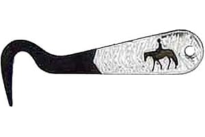Intrepid International Silver Western Pleasure Overlay Hoof Pick