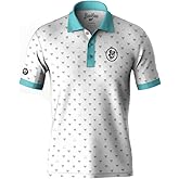 BOOYAA Golf Shirts for Men | Moisture-Wicking Performance Polo – Short Sleeve Athletic Fit