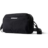 Bellroy Tokyo Crossbody, Everyday Shoulder Bag - Raven | 2L crossbody bag with a crossbody strap for everyday use or travel and your daily essentials