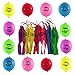 Lorenz Novelties Superhero Masks, Punch Balloons. 12 Balloons, 12 Masks. Party Favors for Kids. Birthday Supplies.