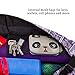 RoryTory Yoga Mat Bag w/Adjustable Strap, Water Bottle Carrier, Inner & Outer Pockets, Heavy Duty & Machine Washable – Fits Most Yoga Mat Sizes (Purple Elephants)thumb 4