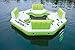 Intex Pacific Paradise Relaxation Station Water Lounge 4-Person River Tube Raft