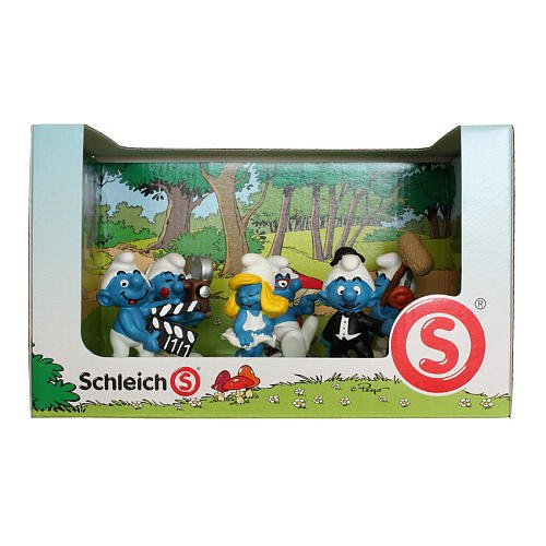 Schleich Smurf Pack - Ready, Set, Action!