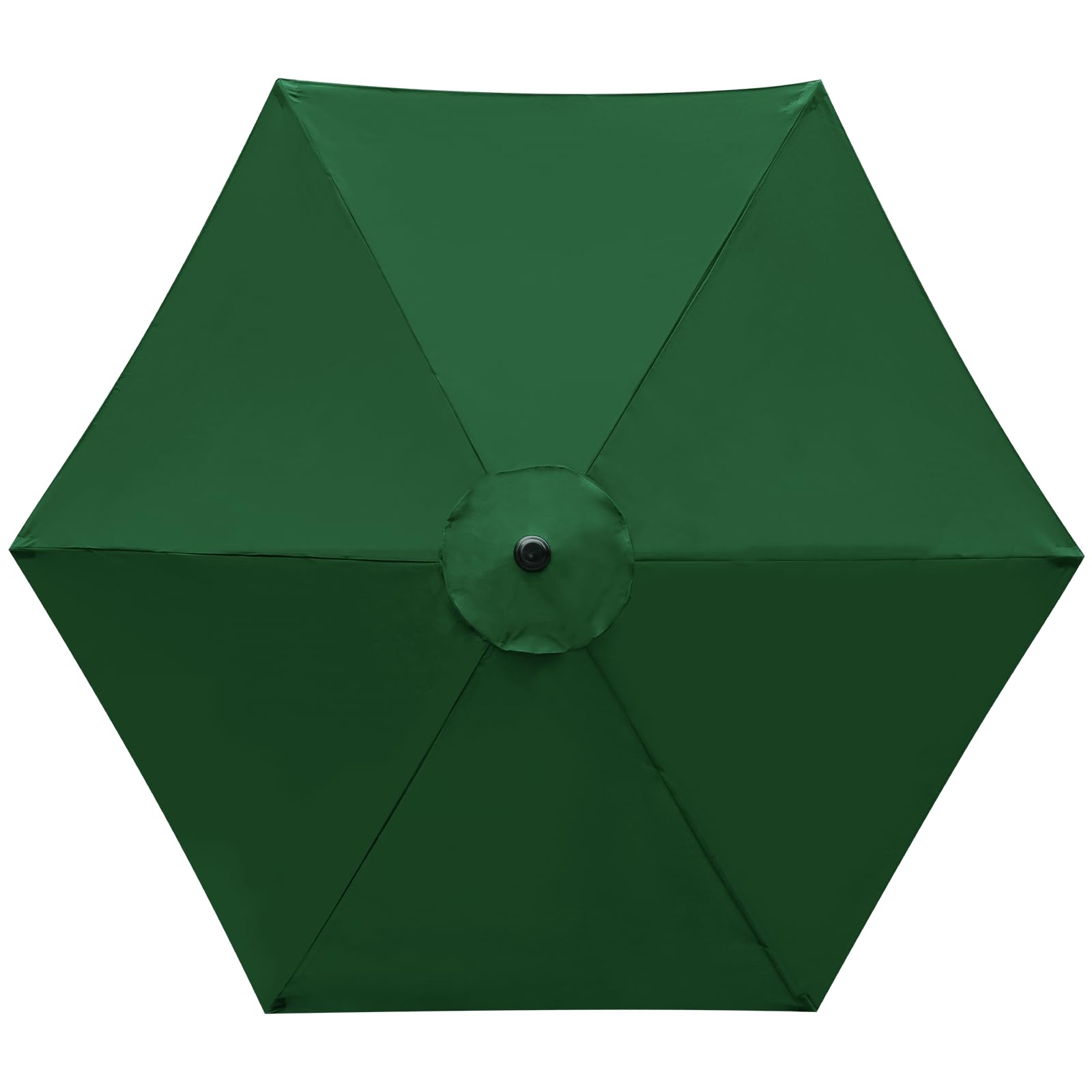 Photo 1 of YOUGE OUTDOOR 9 Feet Patio Umbrella Replacement Canopy for 6 Ribs, Market Umbrella Top, Yard Table Umbrella Top Cover,Universal Strong and Thick Umbrella Canopy,Canopy Only (Hunter Green)