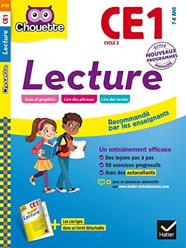 Lecture CE1 (Chouette Entraînement) (French Edition)