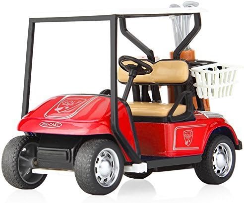 LYhopes 1:36 Pull Back Car Diecast Model Alloy&Plastic Car Toy - Collection Car Vehicle Brinquedos Toys for Boys Children Birthday Gift-Die-Cast Metal Golf Cart Model Toy Vehicle(Color Random)