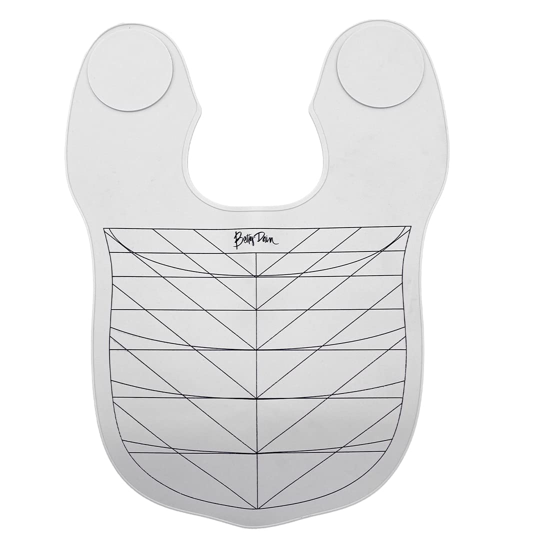 Betty Dain Hair Cutting Guide Collar, Angular and Straight Cutting Guidelines, Weighted, Non-slip, Waterproof Rubber Material