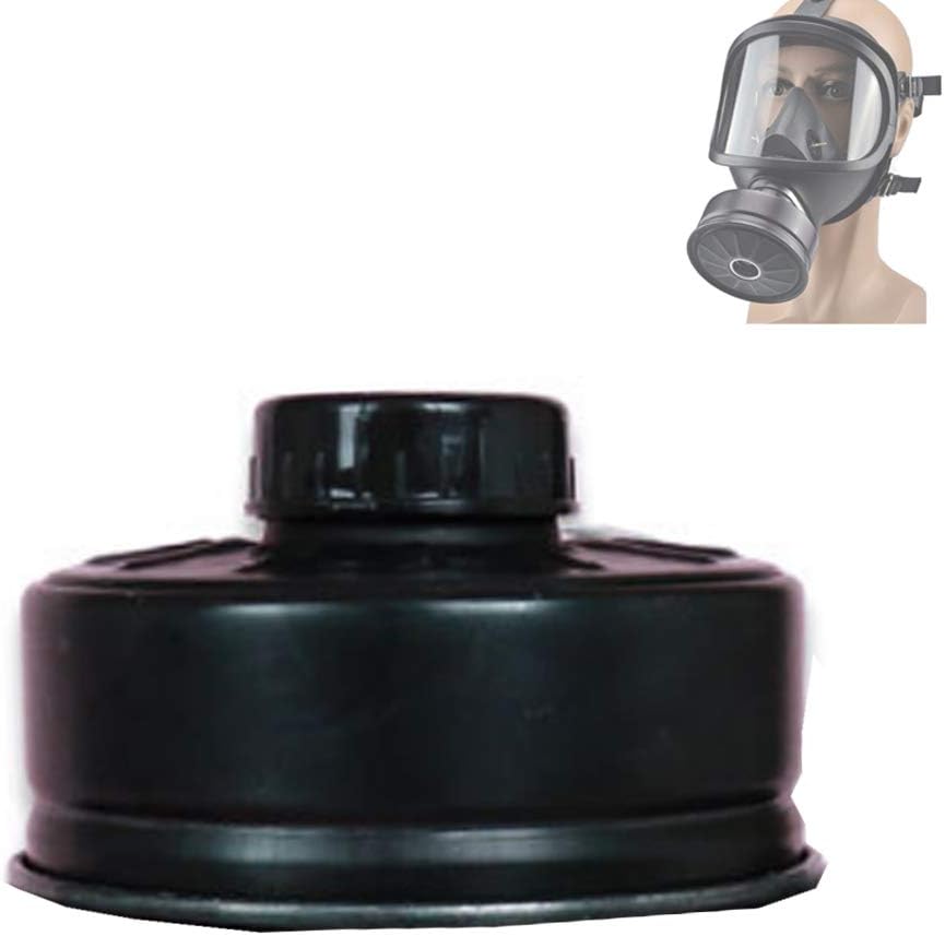 Enweonga Full Face Respirator, Military Anti-Fog Treatment Filter, Air Dust-Proof Face Mask, for Painting, Particulate, Welding and Other Work Protection,Filter