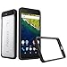 Nexus 6P Case, RhinoShield [CrashGuard] Heavy Duty 11 ft Drop Protection [High Durability] Thin Lightweight Protective Bumper - Perfect w/Skin [Great for NFC and Fingerprint Scanner] - Black