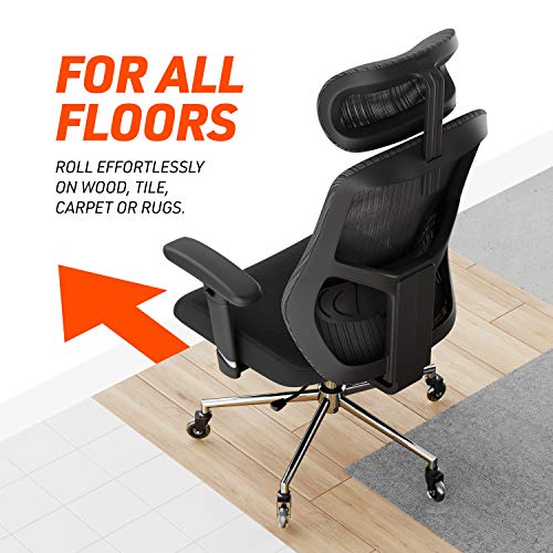 Truweo Ergonomic Executive Office Chair Big and Tall with Inline