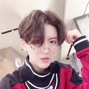 Amazon com Men s wig handsome male personality hairstyle Amazon com Men s wig handsome male personality hairstyle