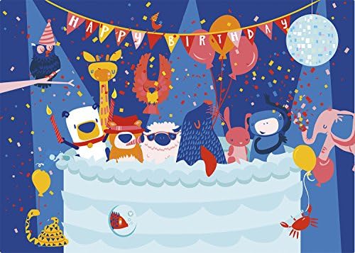 Silly Street - Happy Birthday - Kids 48 Large Piece Jigsaw Puzzle