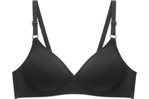 QACKNE Sports Bras for Women No Underwire Full Coverage Bras Bralettes Wireless Everyday Bra Seamless Push Up Bras
