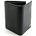 alpine swiss Men's RFID Blocking Trifold Wallet Genuine Leather, Black, One Size