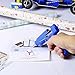 ARISD DIY Hot Melt Glue Gun 7mm Adhesive Stick Industrial Electric Silicone Guns Thermo Gluegun Repair Heat Tools for Arts & Crafts Use