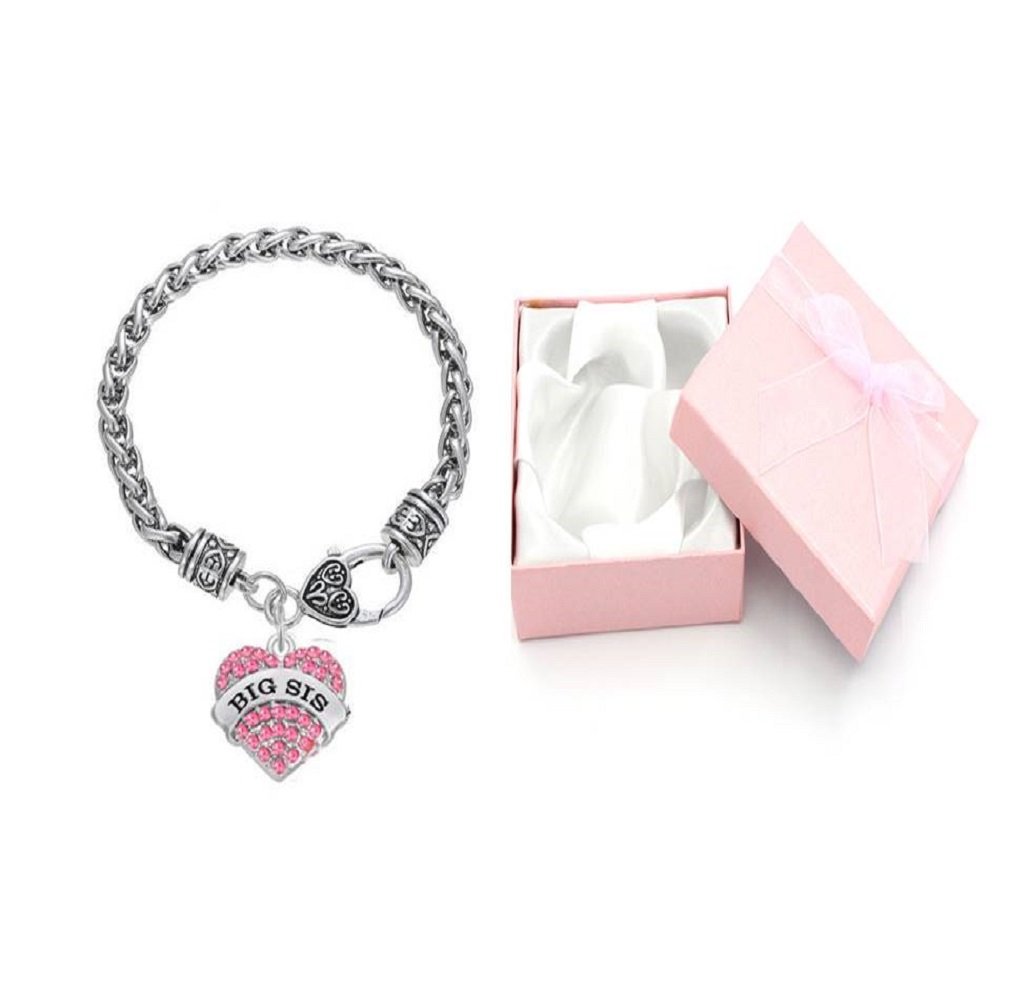 Libby's Market Place Big Sis - Big Sister Bracelet with Pink Gift Box