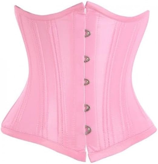 pink waist corset