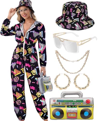 Amazon.com: Twistover Women 80's Tracksuit Set Windbreaker Outfits