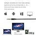 Kinwal in-Ear Earbuds Headphones, Nylon Braided Earphones Stereo Noise Isolation Headset with Mic for iPhone, iPod, iPad, Android Smartphone and Tablet, MP3 Player and All 3.5mm Audio Devices (Black)