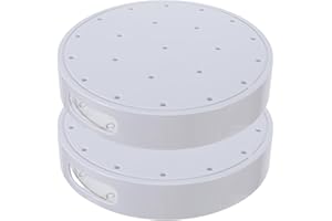 KALLORY 2pcs Acrylic Cake Pop Display Stand with 22 Holes – Lollipop Holder for Dessert Table, Wedding,