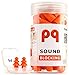 PQ Soft Earplugs for Sleep - Sound Blocking - 35 Pairs & 1 Bonus Pair of Reusable Earplugs
