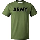 Army Men's T-Shirt | Military Training PT Exercise Workout Gear Veterans Service Family Support Motivation
