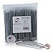Palmetto Golf 100 6 inch 11 Gauge Anti-Rust Heavy Duty Galvanized Professional Contractor Grade Metal Sod/Landscape/Garden/Lawn Staple and Fabric Pins/Stakes/Pegs - Made in The USA