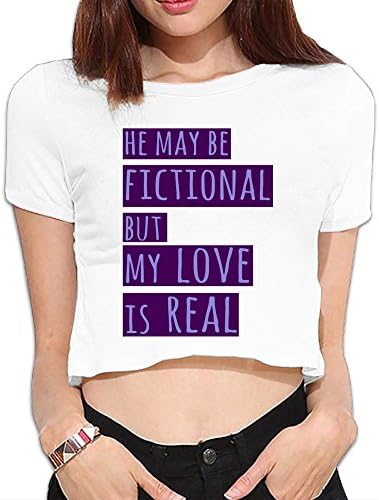 Real Love Crope Top T Shirt For Women'