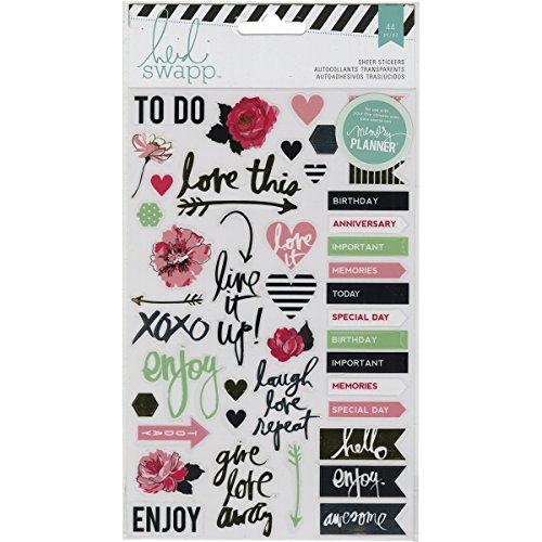 Heidi swapp hello beautiful sheer stickers