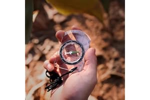 1pc Multifunctional Outdoor High Transparent Portable Compass, Mini Map Scale Compass, for Outdoor Travel, Camping