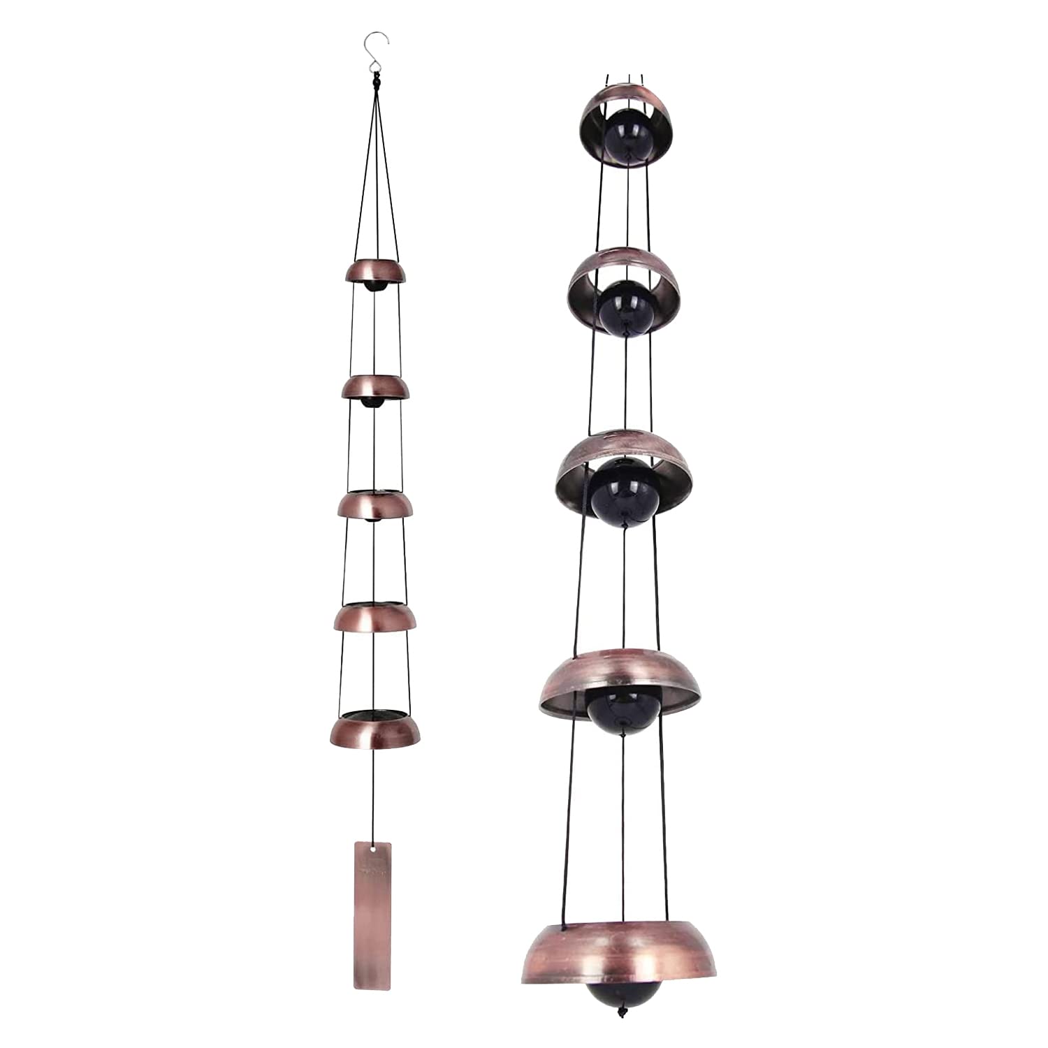 Hopbucan Temple Wind Bell -Memorial Bell Wind Chime for Gift Feng Shui Wind Chime for Outdoor Decoration in Yard