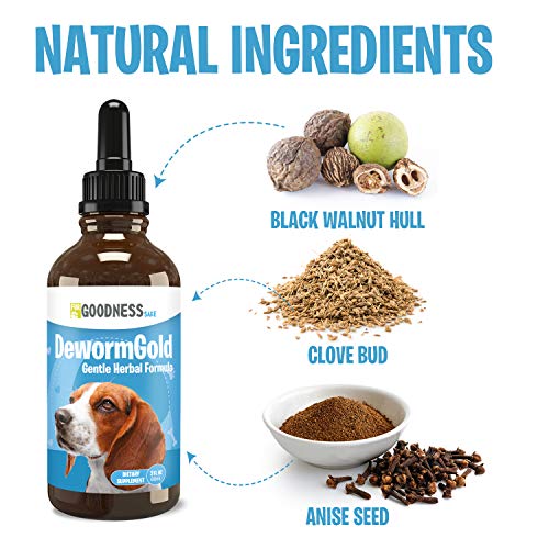 Fur Goodness Sake Dewormer for Dogs & Cats DewormGold Protects