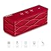 Sentey® Bluetooth Stereo Speaker B-trek S4 (Red) Ls-4163 up to 6 Hours - Built-in Mic for Hands Free Speakerphone - 10 Meter - 33 Foot Range - Rechargeable Lithium Ion Battery - Wireless - Portable Speaker AUX Line in Allows Music Playback From Various Sources - Works for Apple Iphone, Ipad Mini, Ipad Air 1 and 2 Blackberry, Nexus, Samsung Galaxy and Other Smart Phones and Mp3 Players Wireless Bluetooth Speakers