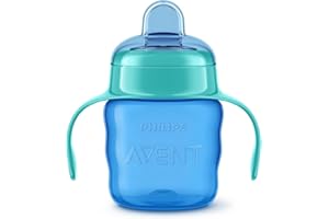 Copo De Transição Philips Avent 200ml 6m+ Azul com Alças