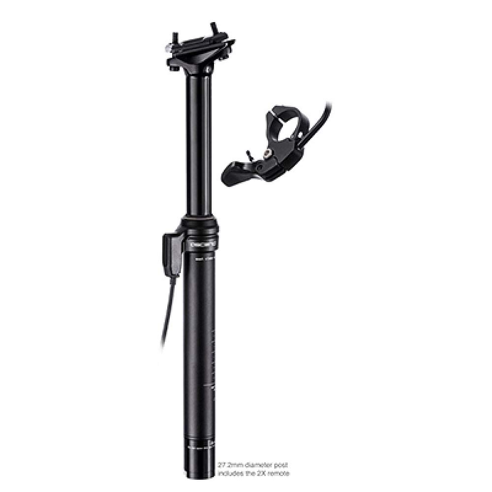 Brand X Ascend II 105mm Dropper Seatpost Black 390mm 27.2mm Buy Online