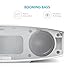 Anker 20W Premium Stereo Bluetooth Portable Speaker with Dual 10W Drivers, Two Passive Subwoofers, Wireless Speaker for iPhone, Samsung, Nexus, and More - White