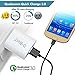 Quick Charge 3.0 Wall Charger,18W QC 3.0 Charger, Fast Charger Compatible for Galaxy S8/S7/Edge/Plus, Note 8/7, HTC One A9/M9, iPhone, iPad and More(White)-2 Pack