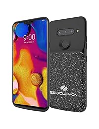ZeroLemon Slim Power   Funda de carga para LG V40 ThinQ (5200 mAh, incluye protector de TPU para LG V40 ThinQ), color negro