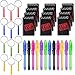 HeroFiber 12 Invisible Ink Pen with UV Light and 12 Unicorn Notebook Set. Party Favors for Kids 8-12, Escape Room Party Favors, Goodie Bag Stuffers for Kids 8-12, Spy Party Favors