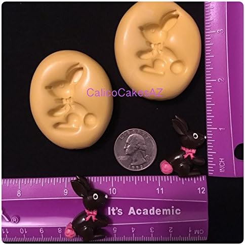 Chocolate Bunny Theme Fondant Mold Set Candy Gumpaste