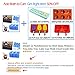 Ice Shot Glass Mold, 2 Pack 6-cups Square Blue Ice Cube Tray, Jelly Tray, Cake Cup Mold, Food Grade Silicone Ice Shot Mould for Christmas Party -Blue