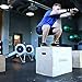 iheartsynergee 3 in 1 Wood Plyometric Box Jump Training Conditioning. Wooden Plyo Box All in One Jump Trainer. Size - 30/24/20
