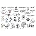Brand New Helpful Airbrush Stencils 30 Temporary Tattoos Designs Design Book 5 Profession Popular Hot Stylish Style Design Pattern