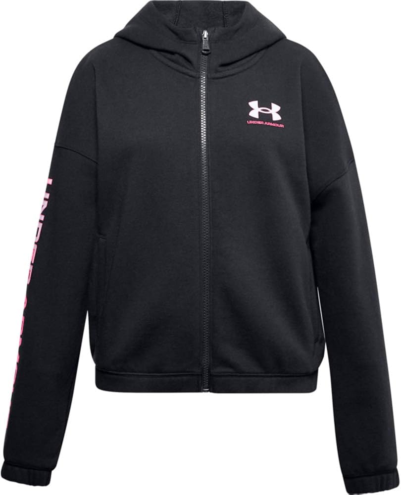 Under Armour Unisex-Child Rival Fleece Full Zip Hoodie: Clothing