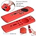 [2 Pack] Silicone Cover Case for Fire TV Stick 4K / Fire TV (3rd Gen) Compatible with All-New 2nd Gen Alexa Voice Remote Control (Red and Blue)thumb 1